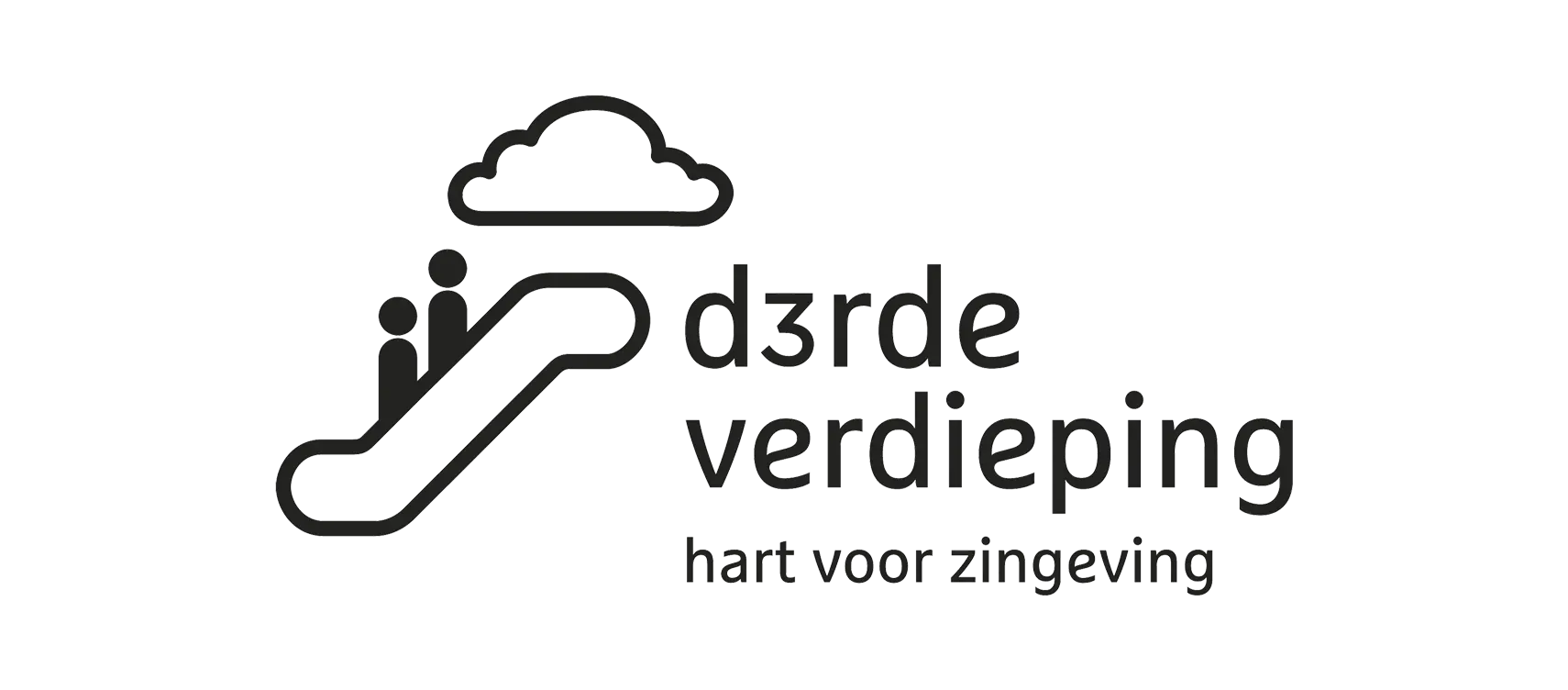 Logo Derde Verdieping. Samenwerkingspartner Walk into The Light