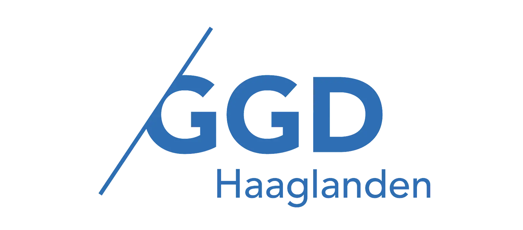 Logo GGD Haaglanden. Samenwerkingspartner Walk into The Light.