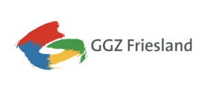 Logo GGZ Friesland. Samenwerkingspartner Walk into The Light. Samenwerkingspartner Walk into The Light