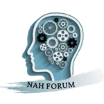 Logo NAH Forum. Samenwerkingspartner Walk into The Light.