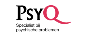 Logo PsyQ. Samenwerkingspartner Walk into The Light.