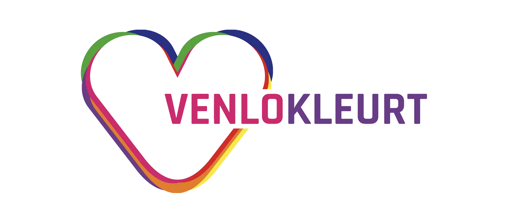 Logo Venlo Kleurt. Samenwerkingspartner Walk into The Light.